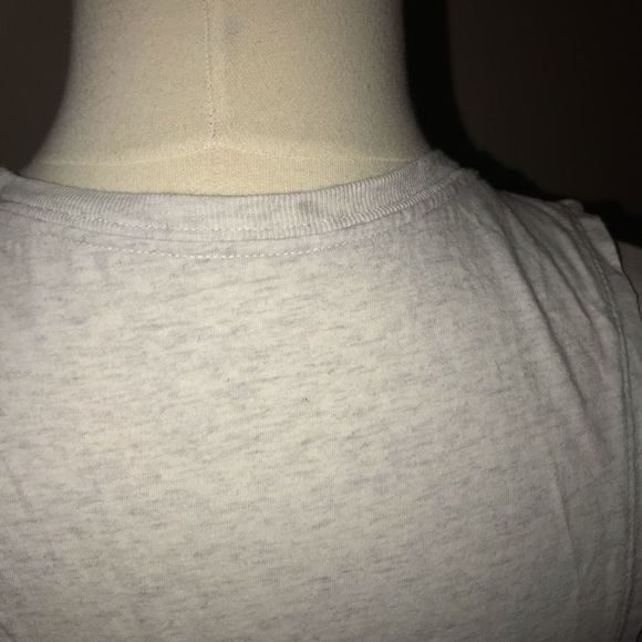 NIKE THE NIKE TEE gray large swoosh size s small black Nike symbol comfy - Picture 9 of 9